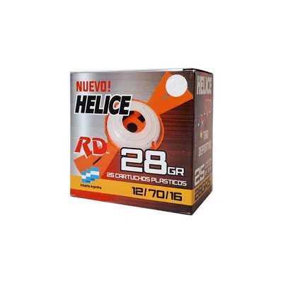 Cartuchos RD Helice 12GA Shot N7.5/28g x25
