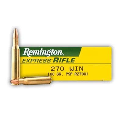 Balas Remington 270 Win 100gr PSP x20