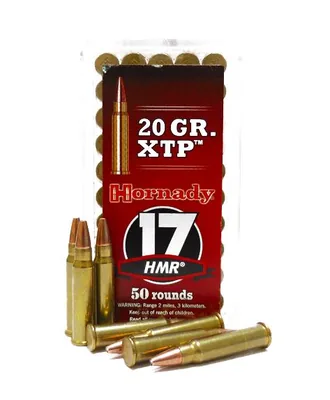 Balas Hornady 17 HMR 20gr XTP x50