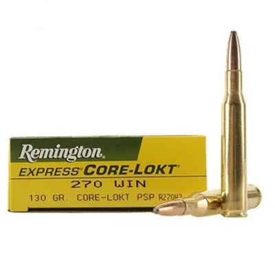 Balas Remington Core-Lokt 270 Win 130gr SP