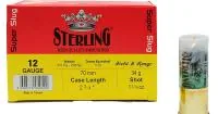 Cartuchos Sterling Super Slug 12GA Slug 34g x10