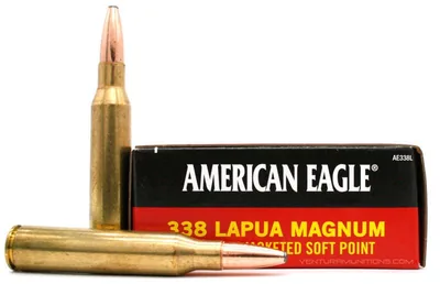 Balas American Eagle 338 Lapua 250gr JSP