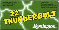 Balas Remington Thunderbolt 22 LR 40gr Solid x50