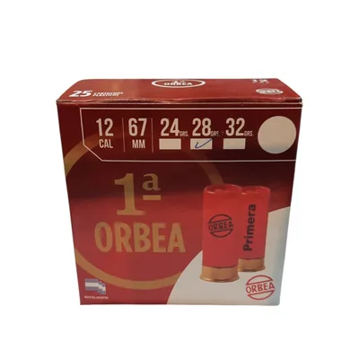 Cartuchos Orbea 12GA Shot N7/28g x25