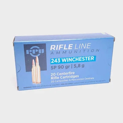 Balas PPU 243 Win 90gr SP x20