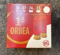 Cartuchos Orbea 16GA Shot N7/27g x25