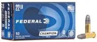 Balas Federal Champion 22 LR High Velocity 40gr Solid Lead x50