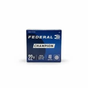 Balas Federal Champion 22 LR High Velocity 40gr Solid Lead x500