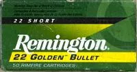 Balas Remington Golden Bullet 22 Short 25gr x50