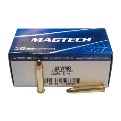 Balas Magtech 22 WMR 40gr FMJ x50
