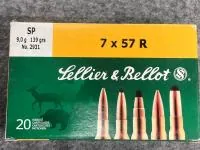 Balas Sellier & Bellot Express 7×57 139gr SP x20